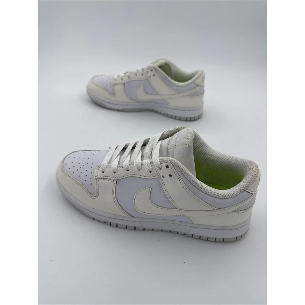 Nike Dunk Low Photon Dust Womens White Sports Sneaker Size 7.5  DD1503-101